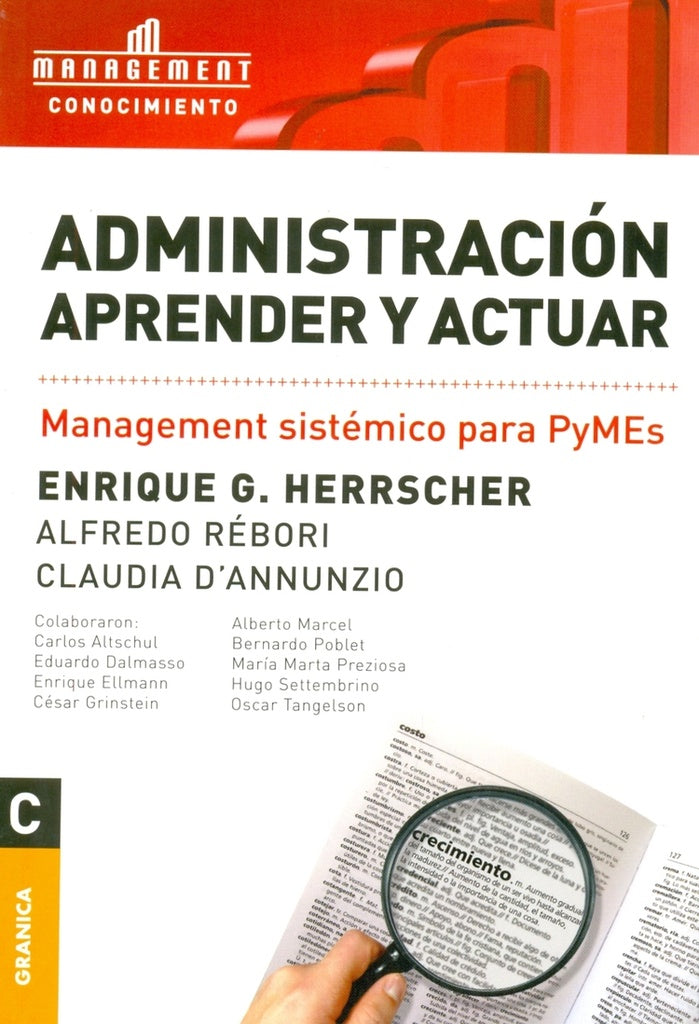 Administración: Aprender y actuar | ENRIQUE G. HERRSCHER