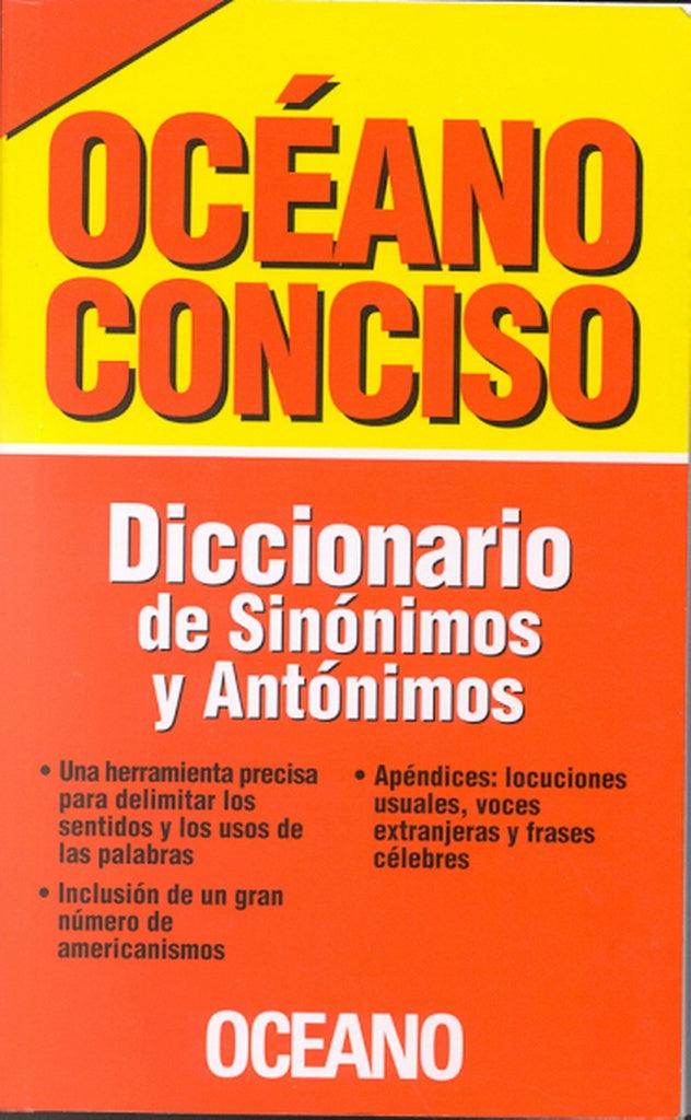 Océano conciso: sinónimos y antónimos | Varios autores