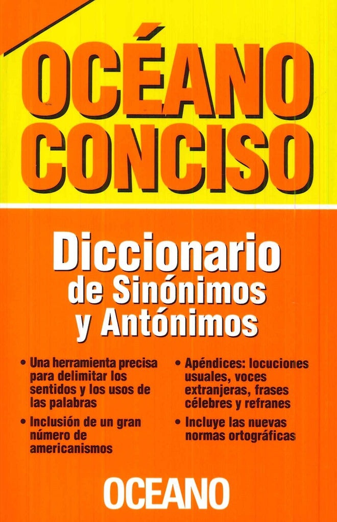 Océano conciso: sinónimos y antónimos | Varios autores