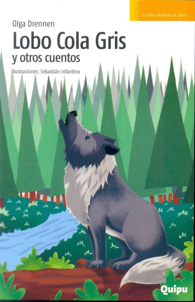 LOBO COLA GRIS | OLGA DRENNEN