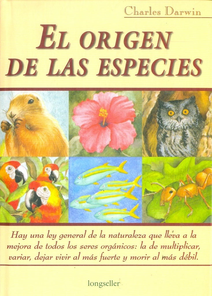 El origen de las especies
| CHARLES DARWIN