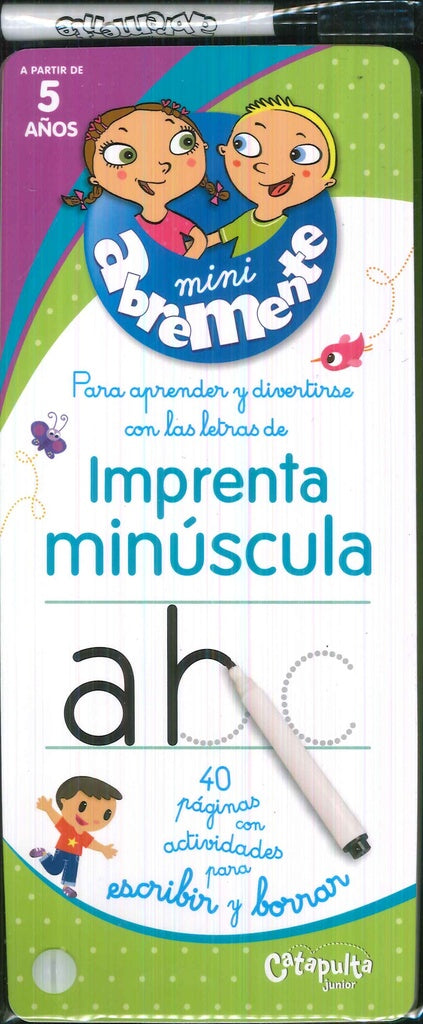 Mini abremente imprenta minúscula | CATAPULTA JUNIOR