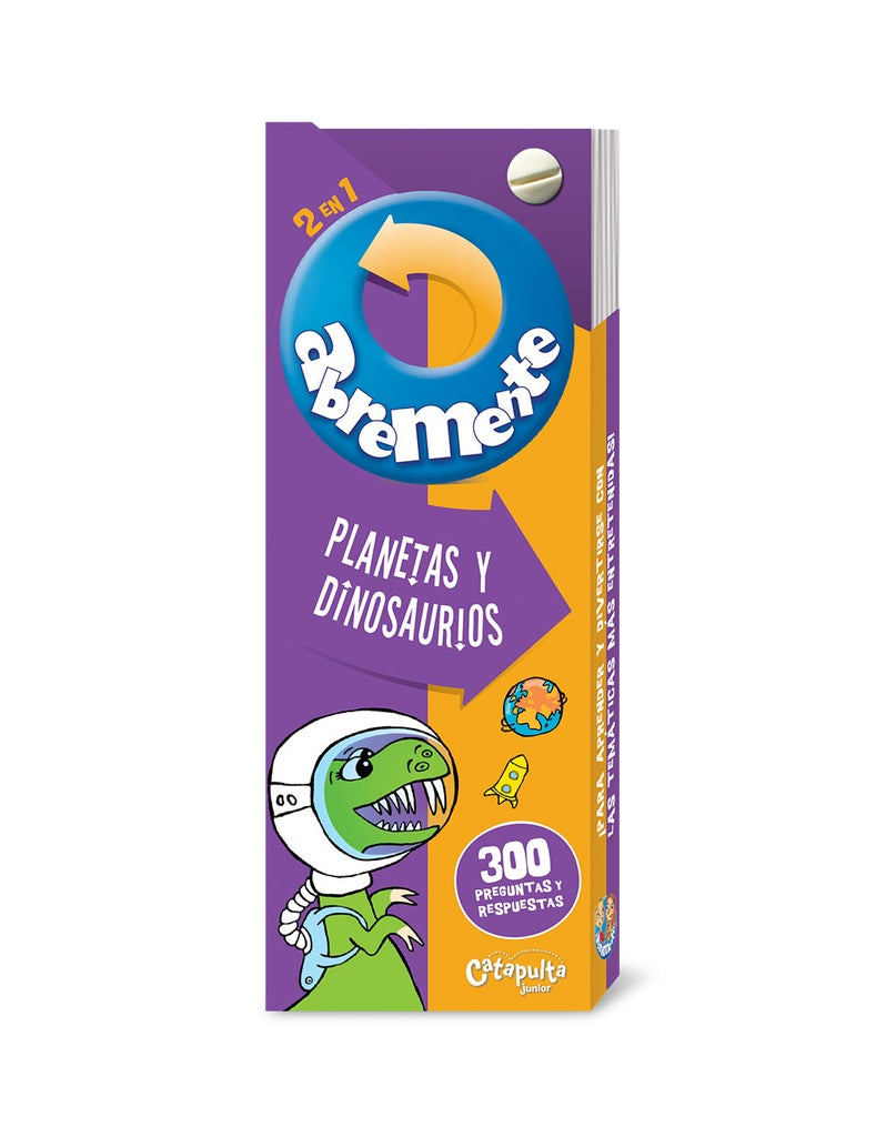 Abremente 2 en 1 / planetas y dinosaurios | CATAPULTA JUNIOR