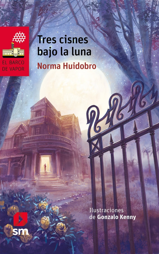 Tres cisnes bajo la luna | NORMA HUIDOBRO