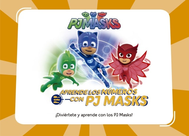 Aprende los números ¡Diviértete y aprende con los PJ Masks! | One