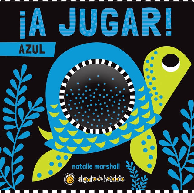 Azul ¡A Jugar! Libro sonajero | EL GATO DE HOJALATA