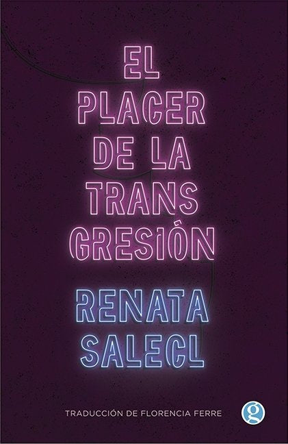 Reflejo de la libertad | RENATA SALECL