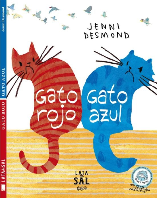 Gato rojo, gato azul | Jenni Desmond