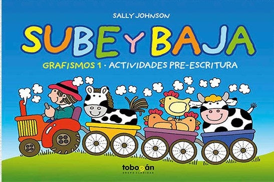 Sube y baja. Grafismos 1 - Actividades pre-escritura | Sally Johnson