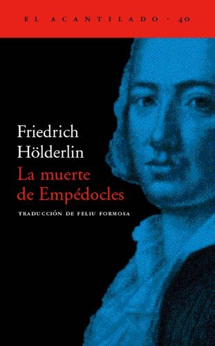 La muerte de Empedocles | FRIEDRICH HOLDERLIN