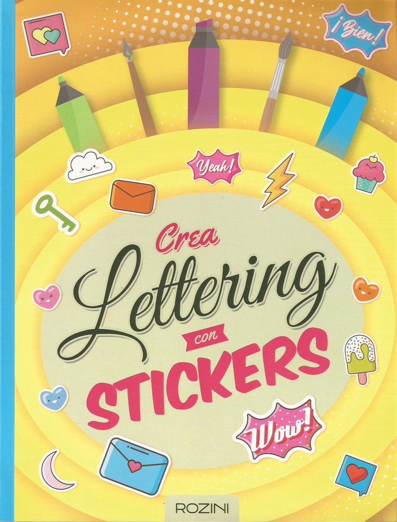 Crea lettering con stickers | Varios autores