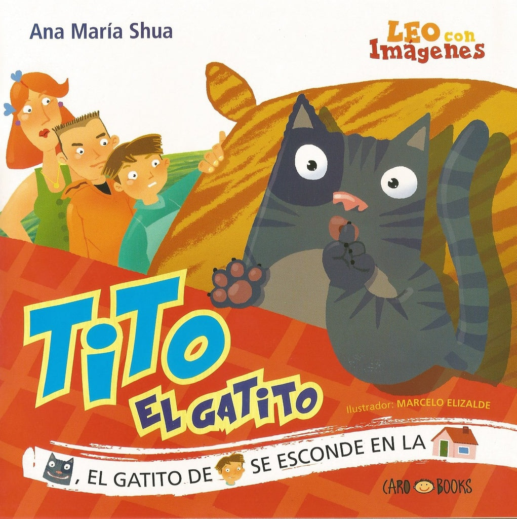 Tito el gatito. Leo con imágenes (pictogramas) | Leila Bauer