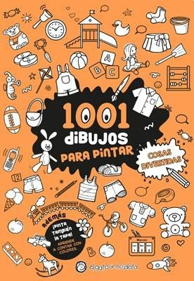 Cosas divertidas. 1001 dibujos para pintar | EL GATO DE HOJALATA