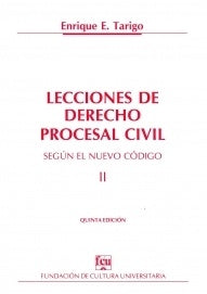 LECCIONES DE DER. PROCESAL CIVIL 2-TARIG | ENRIQUE TARIGO