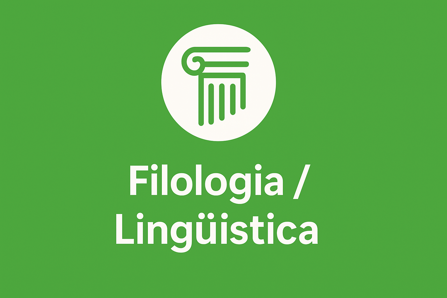 Filología / Lingüística
