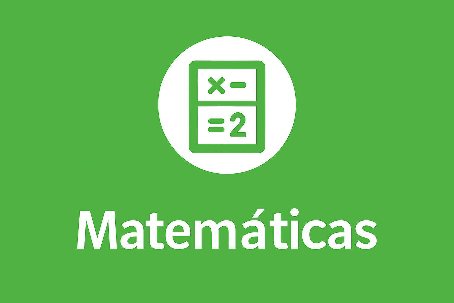 Matemáticas
