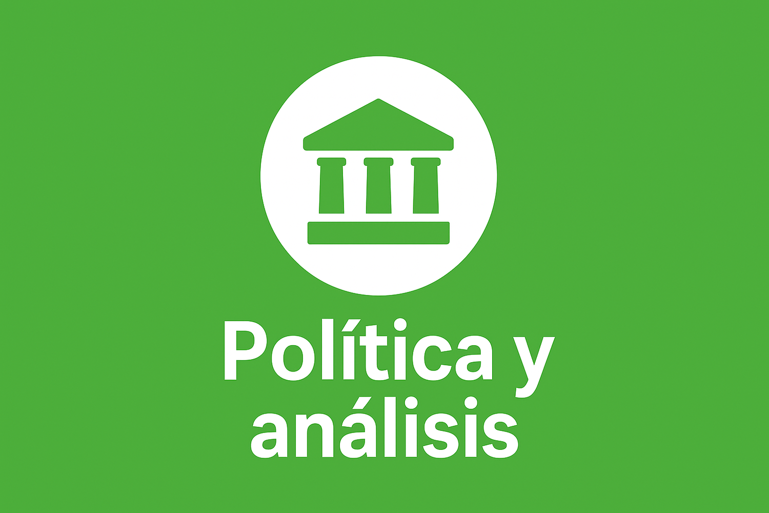 Política y análisis