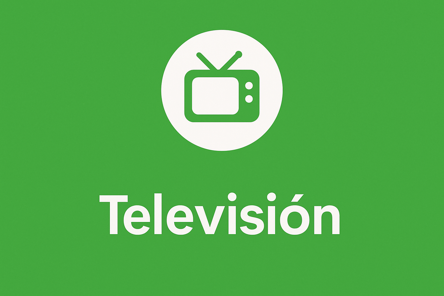 Televisión