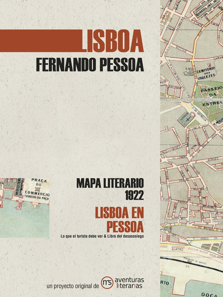 Lisboa en Pessoa: Mapa literario 1922 | FERNANDO PESSOA