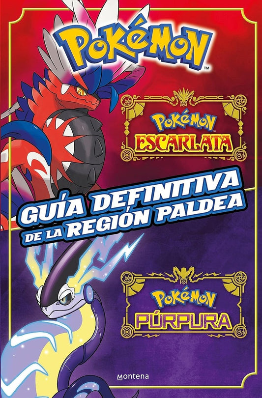 Guía definitiva de la región Paldea. Libro oficial. Pokémon Escarlata | THE POKEMON COMPANY