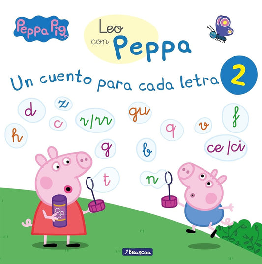 Peppa Pig. Lectoescritura - Leo con Peppa. Un cuento para cada letra. Recopila 3-4 | Hasbro/Eone