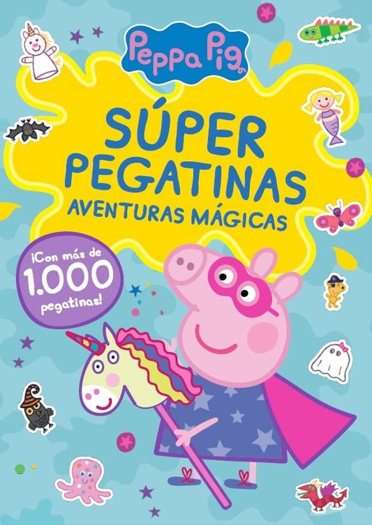 Peppa Pig. Cuaderno de actividades - Súper pegatinas | Hasbro-Eone