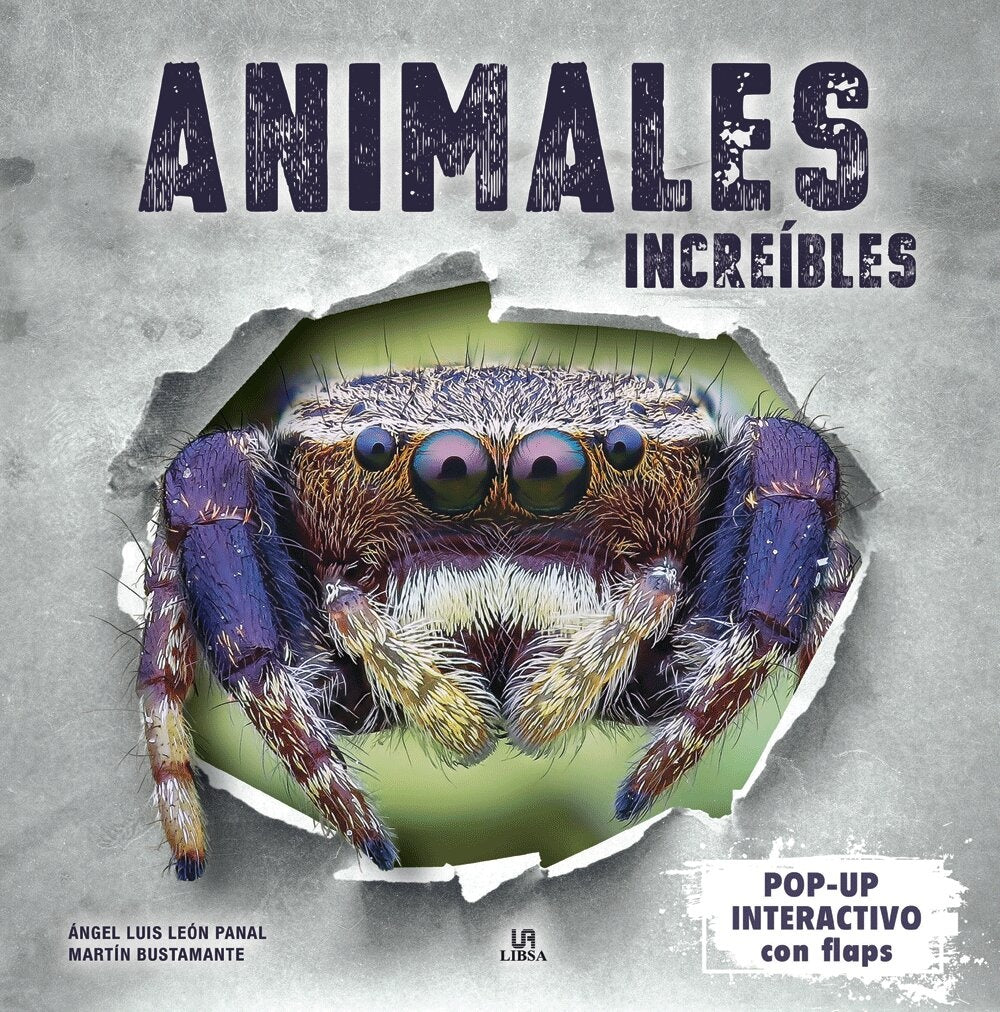 Animales increíbles. POP UP INTERACTIVO con FLAPS | Ángel Luis León Panal