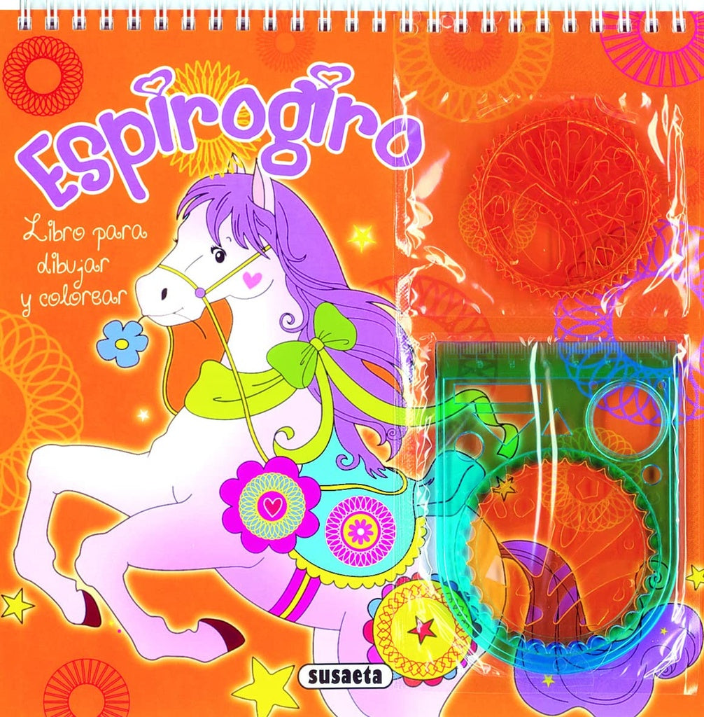 Espirogiro. Libro para dibujar y colorear | Susaeta