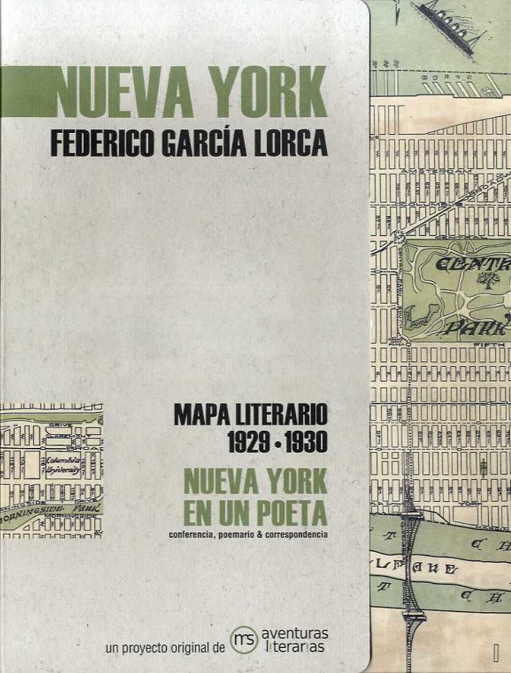 NUEVA YORK. FEDERICO GARCIA LORCA . MAPA LITERARIO