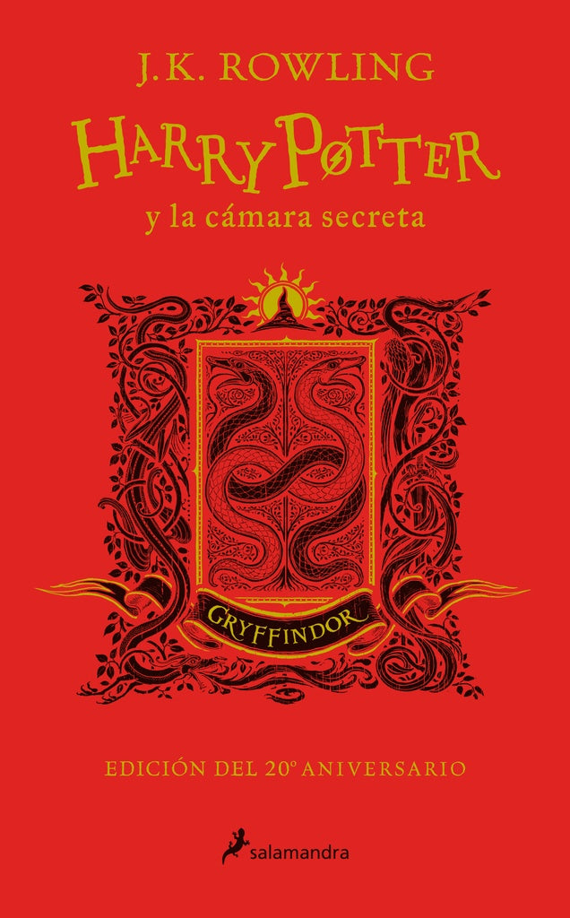 Harry Potter y la cámara secreta (edición Gryffindor del 20º aniversario) (Harry Potter 2) | J. K. Rowling