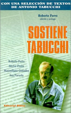Sostiene Tabucchi | Roberto (ed.) Ferro
