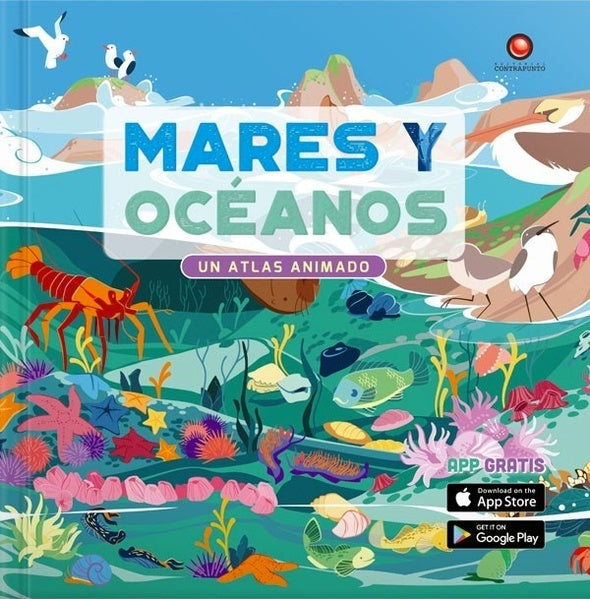 Atlas animado. Mares y Océanos (con app) | Nextquisite