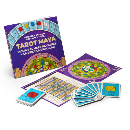 Tarot maya: Incluye el mazo de cartas y la Brújula Oracular | Gabriela Satamay y Gustavo Famá