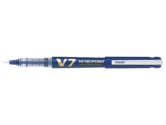 Lapicera azul Pilot V7 Hi-Tecpoint 0.7 mm  sistema de cartucho (Begreen)

 | PAPELERÍA