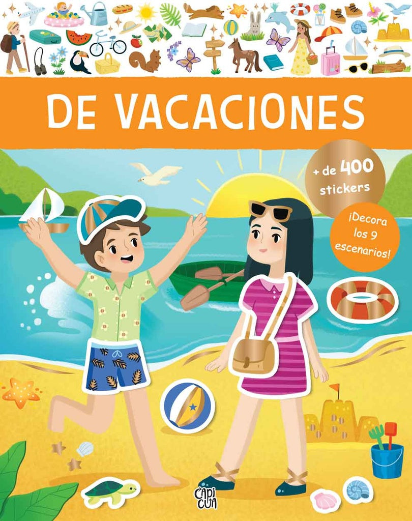 Stickers creativos - de vacaciones | OPHELIE ORTAL