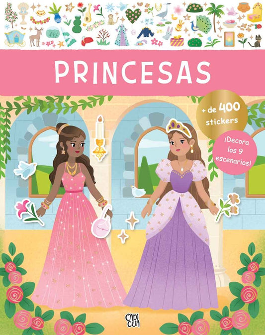 Stickers creativos - princesas | OPHELIE ORTAL