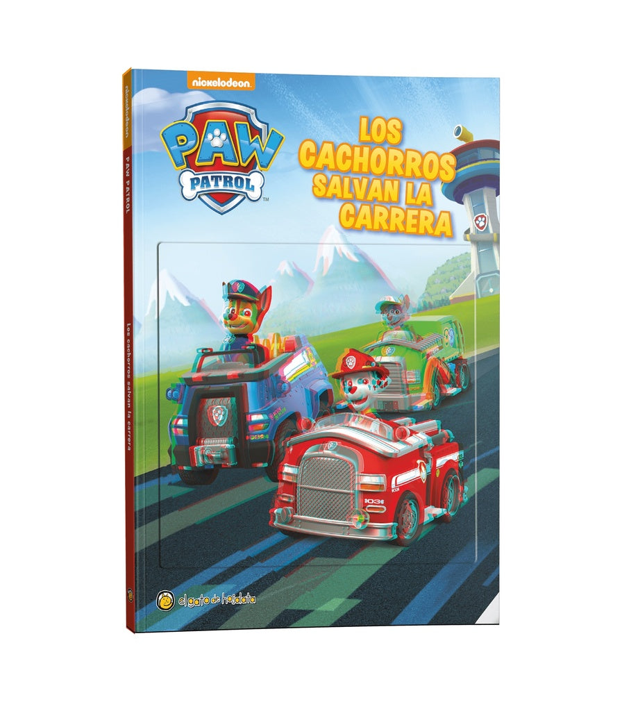 Los cachorros salvan la carrera. Paw Patrol. Ventanas Asombrosas | Nickelodeon