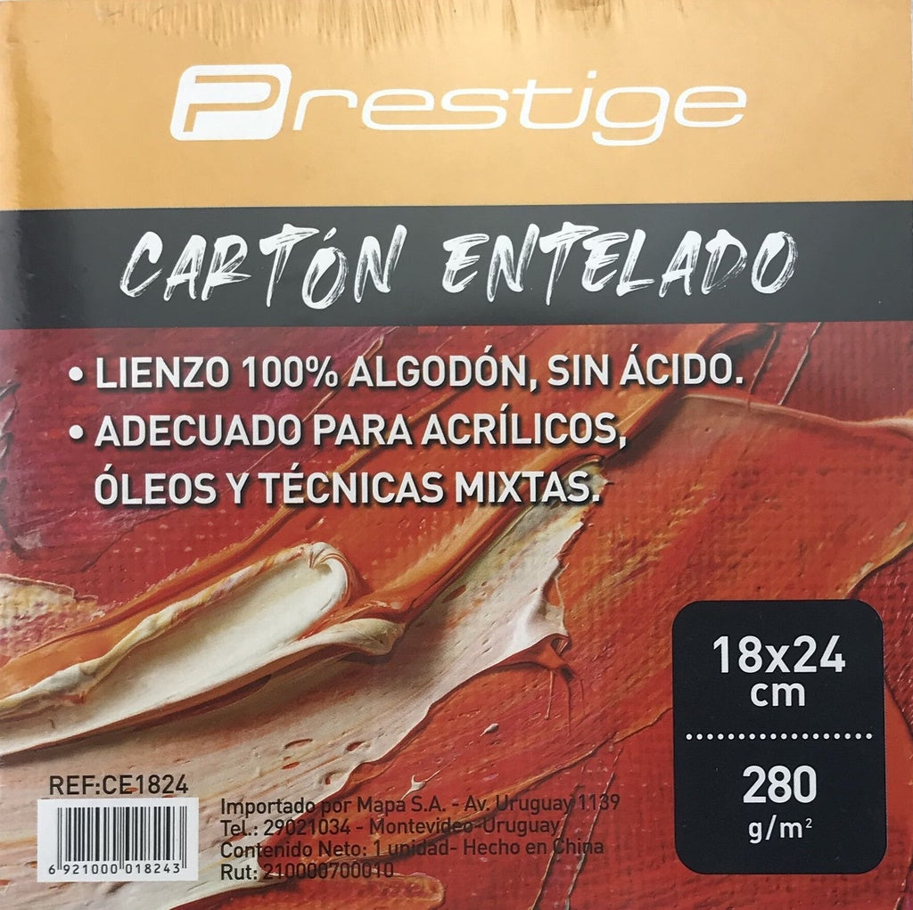 Cartón entelado blanco Prestige 18 x 24 cm  280 g

 | PAPELERÍA