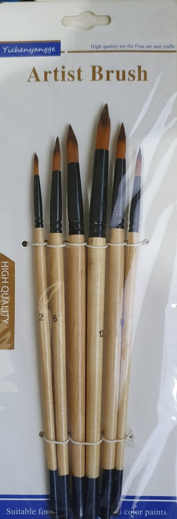 Set de 6 pinceles redondos Yichenyangge Artist Brush

 | PAPELERÍA