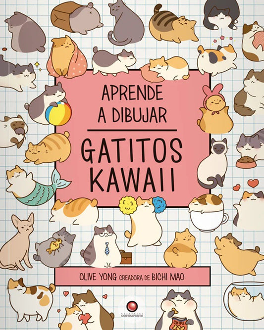 Aprende a Dibujar Gatitos Kawaii | OLIVE YONG