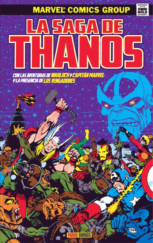 Marvel Gold. La Saga de Thanos