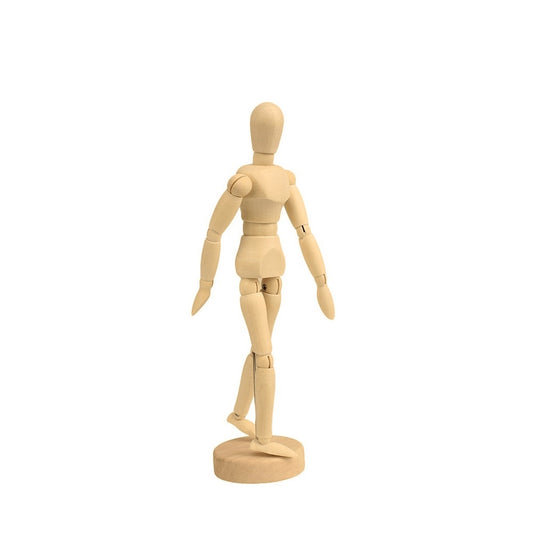 Maniquí de madera articulado para dibujo, 30 cm

 | GENERICO