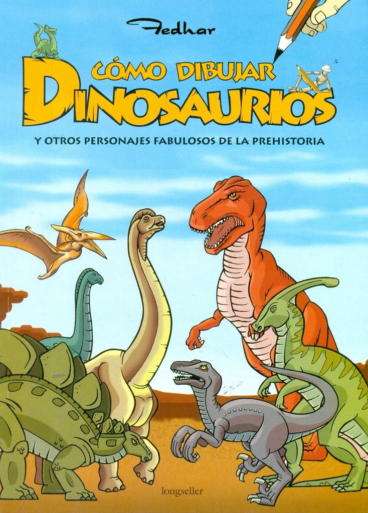 COMO DIBUJAR DINOSAURIOS | FEDHAR