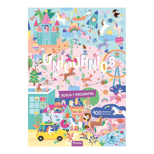 Busca y encuentra. Unicornios | Sandrine Monnier