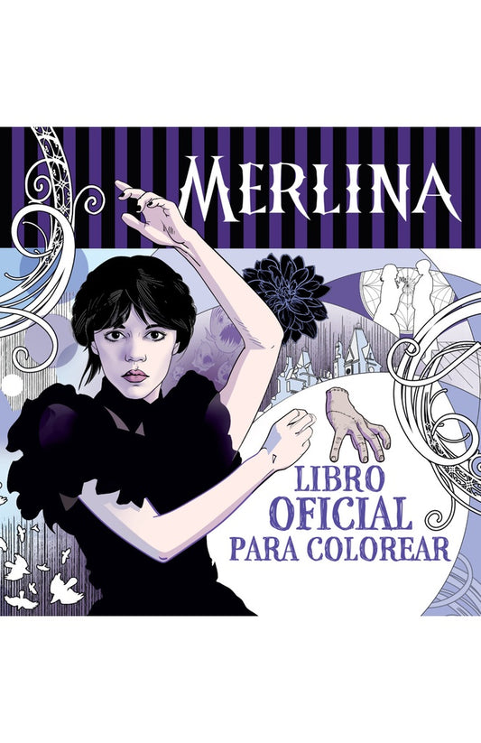 Merlina Addams. Libro oficial para colorear | Varios autores