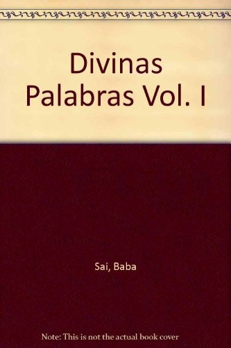 DIVINAS PALABRAS VOL 1 | SATHYA SAI BABA
