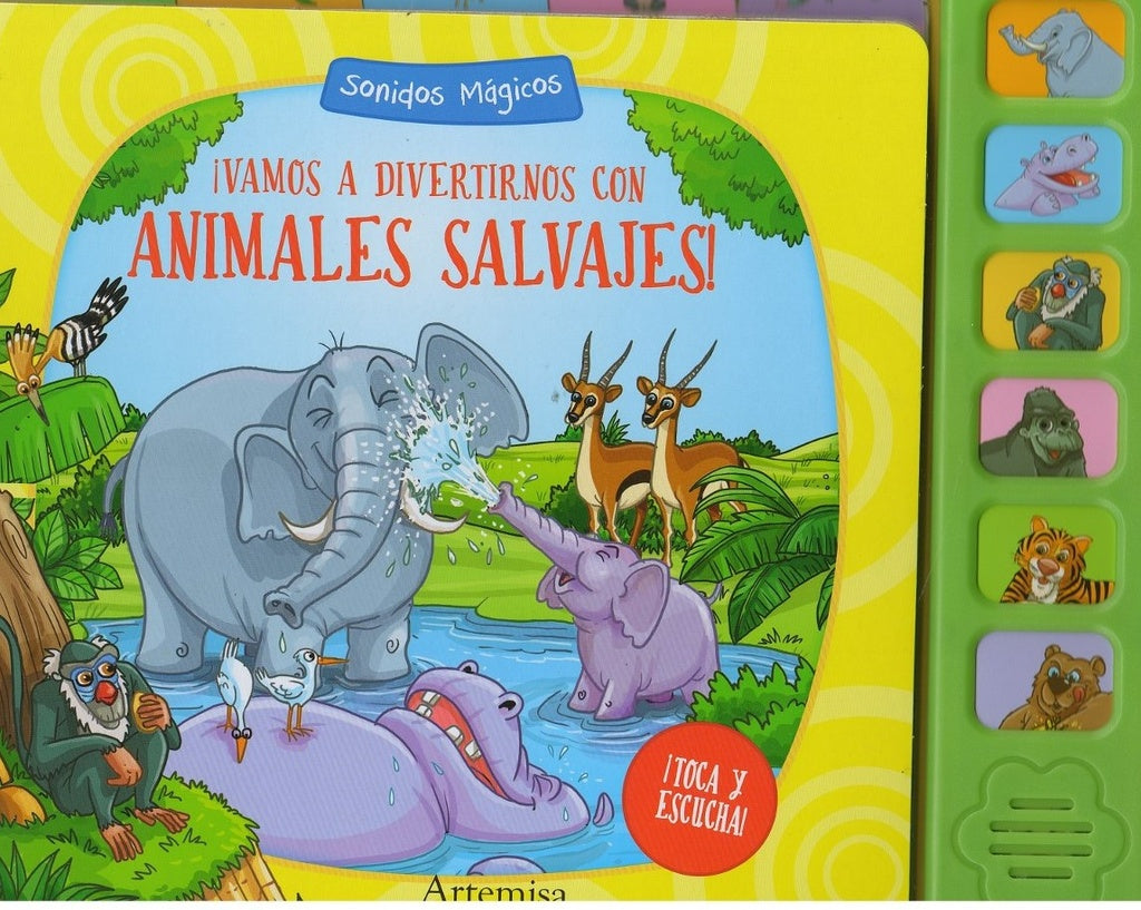 VAMOS A DIVERTIRNOS CON ANIMALES SALVAJES!