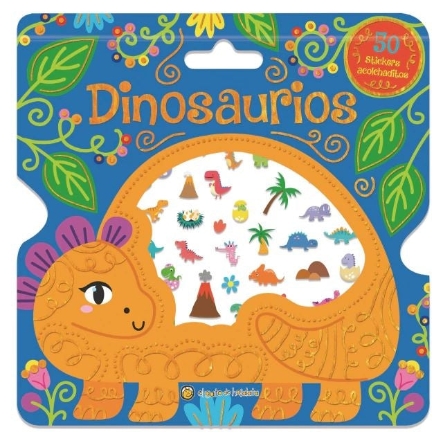 DINOSAURIOS-STICKERS ACOLCHADITOS | Varios autores
