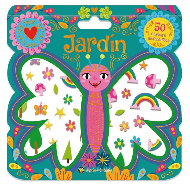 JARDIN-STICKERS ACOLCHADITOS | Editorial Guadal S.A.