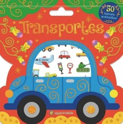TRANSPORTES-STICKERS ACOLCHADITOS | Varios autores